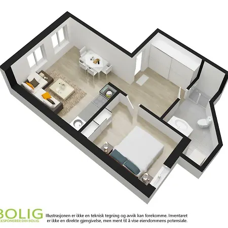 Barfot 公寓 卑爾根