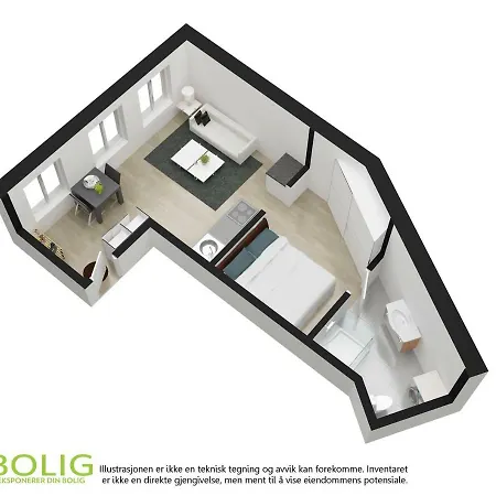 Apartment Barfot Bergen